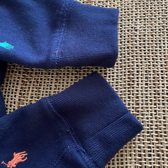 Polo Ralph Lauren Girls All Over Multicolor Pony Fleece Sweatshirt Size … - Picture 11 of 16